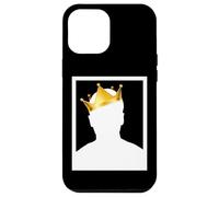 Carcasa para iPhone 12 Pro MAX Mysterious Royal King with Golden Crown Illustration Graphic