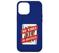 Carcasa para iPhone 12 Pro MAX Naipes No Kings In America Pro-Democracy Patriotic
