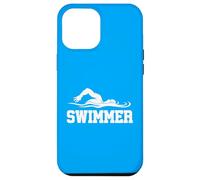 Carcasa para iPhone 12 Pro MAX Natación Nadador Deportes Mar Nadador Atleta