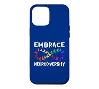 Carcasa para iPhone 12 Pro MAX Neurodiversidad Rainbow Infinity Butterfly TDAH Autismo