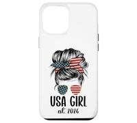 Carcasa para iPhone 12 Pro MAX New American Woman Proud USA Girl 2026 Citizenship