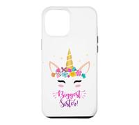 Carcasa para iPhone 12 Pro MAX New Baby Girls Biggest Sister Unicorn