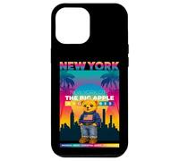 Carcasa para iPhone 12 Pro MAX New York City NY Teddy Bear - Urban Bear with American Style