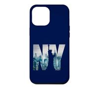 Carcasa para iPhone 12 Pro MAX New York City Statue of Liberty NY Photo Silhouette