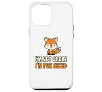 Carcasa para iPhone 12 Pro MAX No Soy Corto, Soy Zorro, Gente Baja, Broma, Persona Corta,