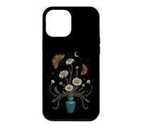 Carcasa para iPhone 12 Pro MAX Noche Daisy Flor Místico Whimsigoth Arte Episódico Dibujo