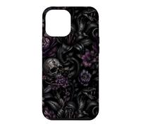 Carcasa para iPhone 12 Pro MAX Noche Floral Venom Bloom Retro Botánico Patrón