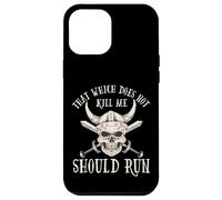 Carcasa para iPhone 12 Pro MAX Nordic Viking: That Which Does Not Kill Me Should Run