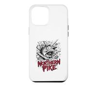 Carcasa para iPhone 12 Pro MAX Northern Pike Ambush Point Profundidad del Lago 30 pies