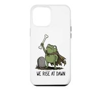 Carcasa para iPhone 12 Pro MAX Nos levantamos al Amanecer Temporada Espeluznante Rana Meme Zombie Halloween