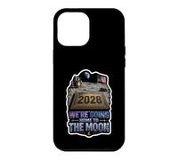 Carcasa para iPhone 12 Pro MAX Nos Vamos a casa a la Luna 2028