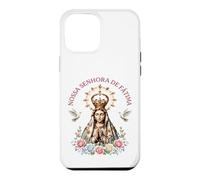 Carcasa para iPhone 12 Pro MAX Nossa Senhora de Fátima Floral Católica