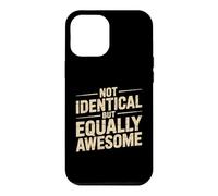 Carcasa para iPhone 12 Pro MAX Not Identical But Equally Awesome Hermano Gemelo