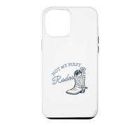 Carcasa para iPhone 12 Pro MAX Not My First Rodeo | Bota Vaquera Retro Occidental Daisy