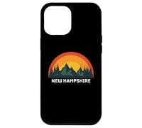 Carcasa para iPhone 12 Pro MAX Nuevo Hampshire Vintage Sunset 80s Retro Summer State USA