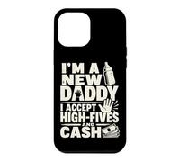 Carcasa para iPhone 12 Pro MAX Nuevo Padre Papá Anuncio High Five Humor