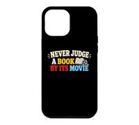 Carcasa para iPhone 12 Pro MAX Nunca juzgues un Libro Película Lectura Humor