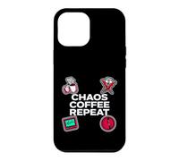 Carcasa para iPhone 12 Pro MAX Nurse Life Chaos Coffee Repeat ER Medical