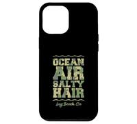 Carcasa para iPhone 12 Pro MAX Ocean Air Salty Hair Long Beach California Tropical