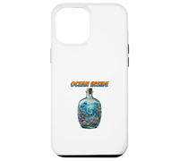 Carcasa para iPhone 12 Pro MAX Océano Dentro Botella Arte Vida Marina Espiral Escena