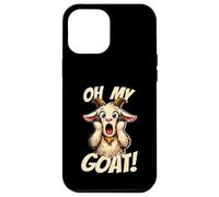 Carcasa para iPhone 12 Pro MAX Oh My Goat Screaming Dibujos Animados Funny Divertido Meme Cabra