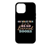 Carcasa para iPhone 12 Pro MAX Oh What Fun it is to Read Banned Books and Coffee Fight Evil