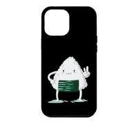 Carcasa para iPhone 12 Pro MAX Onigiri Muestra el Signo de la Paz