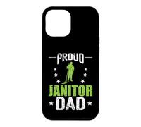 Carcasa para iPhone 12 Pro MAX Orgulloso Conserje papá Limpiador custodio
