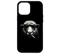 Carcasa para iPhone 12 Pro MAX Ovejas Fumadoras Humor Oscuro Ovejas Negras