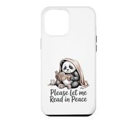 Carcasa para iPhone 12 Pro MAX Panda Leyendo por Favor déjame Leer en Paz