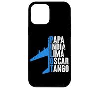 Carcasa para iPhone 12 Pro MAX Papa India Lima Óscar Tango