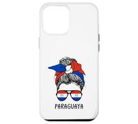 Carcasa para iPhone 12 Pro MAX Paraguayan Paraguaya Girl Paraguayan Heritage Paraguay Flag