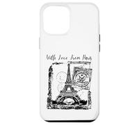 Carcasa para iPhone 12 Pro MAX Paris with Love from Paris France French Postcard