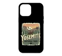 Carcasa para iPhone 12 Pro MAX Parque Nacional Yosemite California USA Vintage Travel Design