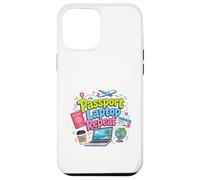 Carcasa para iPhone 12 Pro MAX Pasaporte Laptop Repeat Travel Work Lifestyle Design