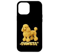 Carcasa para iPhone 12 Pro MAX Pasta Poodle Comida Italiana Spaghetti Puppy Love Is Ruff