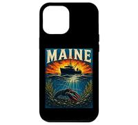 Carcasa para iPhone 12 Pro MAX Patrimonio costero del Barco Langosta de Maine
