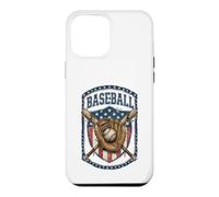 Carcasa para iPhone 12 Pro MAX Patriotic Baseball Glove USA Flag Vintage Graphic