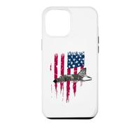 Carcasa para iPhone 12 Pro MAX Patriotic F-4 Phantom The Mcdonnell Douglas America - Camiseta con la Bandera