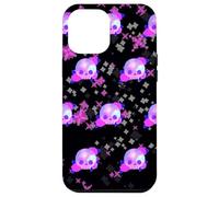 Carcasa para iPhone 12 Pro MAX Patrón de Calavera de Galaxia, Rosas, Pastel, gótico, diseño estético