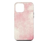 Carcasa para iPhone 12 Pro MAX Patrón Retro Vintage Rosa y Crema Envejecido