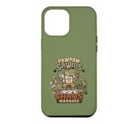 Carcasa para iPhone 12 Pro MAX Pawpaw Saurus Chaos Manager Abuelo Papá Broma Vintage