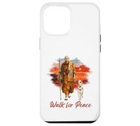 Carcasa para iPhone 12 Pro MAX Peace Walking Monks and Aloka Dog Walk for Peace