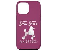 Carcasa para iPhone 12 Pro MAX Peluquería Divertida de Perro caniche Recortado The Fur Whisperer