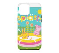 Carcasa para iPhone 12 Pro MAX Peppa Pig Splash Outline