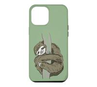 Carcasa para iPhone 12 Pro MAX Perezoso Abrazando Relajado Dormir Adolescente Cansado Perezoso Lento