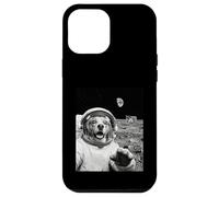 Carcasa para iPhone 12 Pro MAX Perro Astronauta Selfie En La Luna Amante De Los Perros
