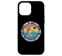 Carcasa para iPhone 12 Pro MAX Pesca Supervivencia Humor Pescador Prepper Pescador