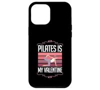 Carcasa para iPhone 12 Pro MAX Pilates es mi Amor Divertido contra el corazón de San Valentín