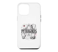 Carcasa para iPhone 12 Pro MAX Pitágoras Antigua Geometría Matemática Teorema Símbolos